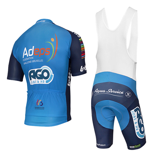 Maglia Ago Aqua Service Manica Corta 2017 blu